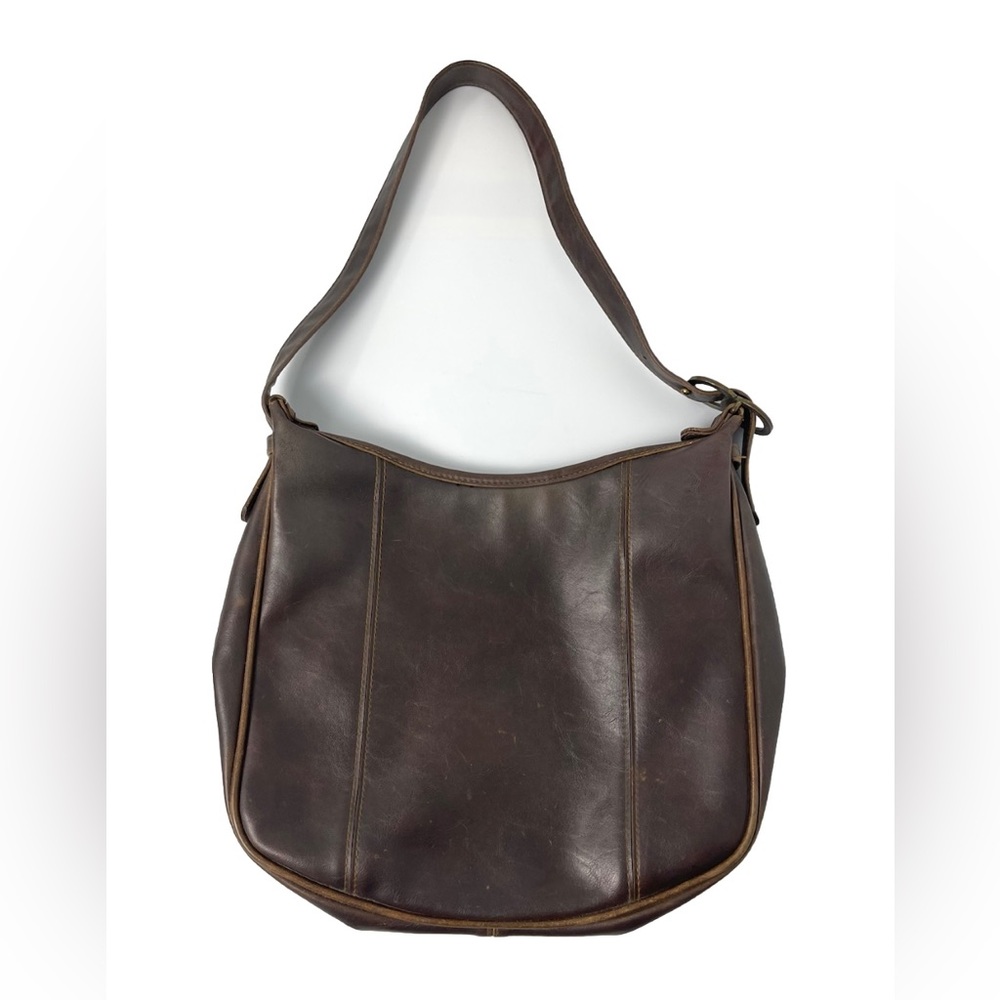 Brown Liz Claiborne Polyvinyl Shoulder Bag
